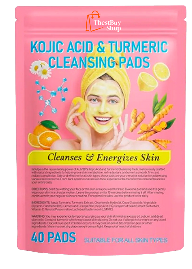 Turmeric Kojic Acid Cleansing Pads